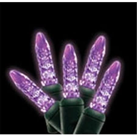 Reinders Reinders 41612R-B M5 LED Light Strands - Purple Full Wave Poly Bagged 41612R-B